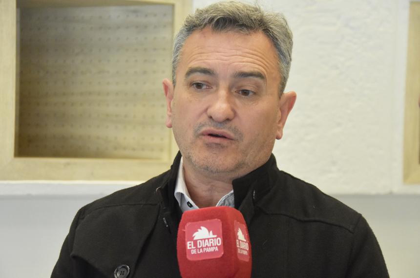 El intendente de Toay Ariel Rojas