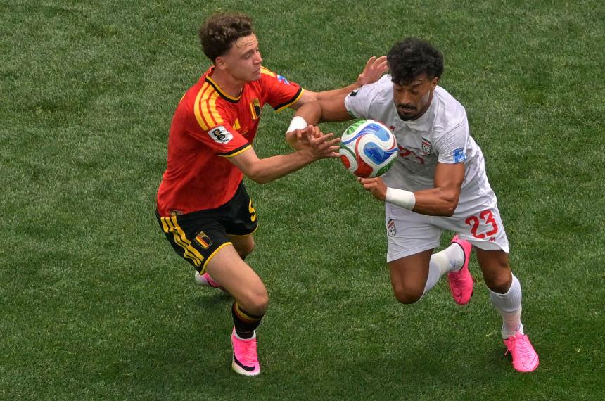Bélgica no pudo pasar del empate contra Ir�n por el Grupo G del Mundial