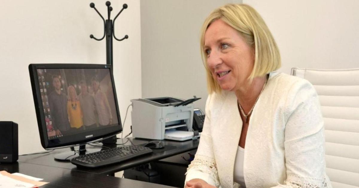 La presidenta del Tribunal de Cuentas Marita Mac Allister