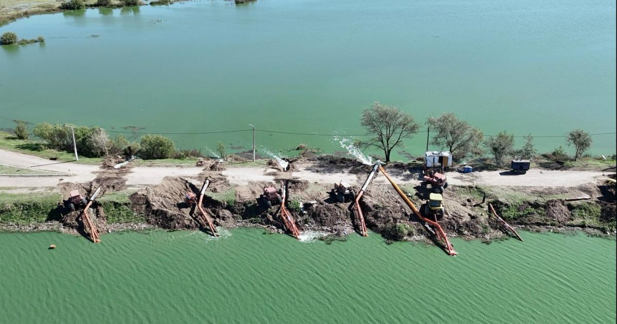 Las obras buscan aumentar la capacidad hidr�ulica para prevenir anegamientos ante lluvias intensas