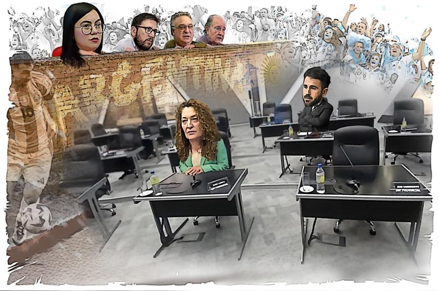 El vernismo pegó el faltazo en la Legislatura el pasado jueves en apoyo a Noelía Sosa