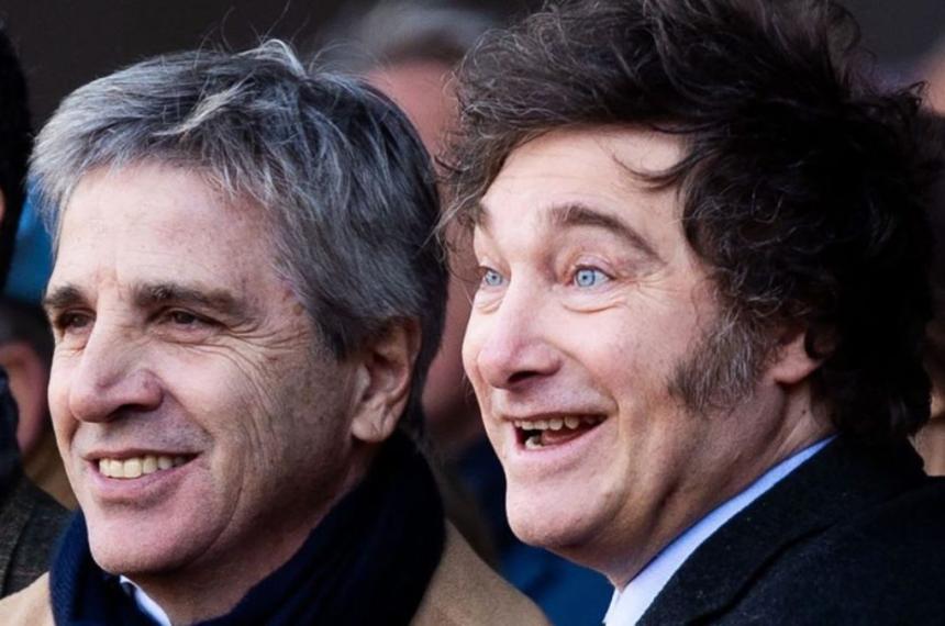 Luis Caputo y Javier Milei
