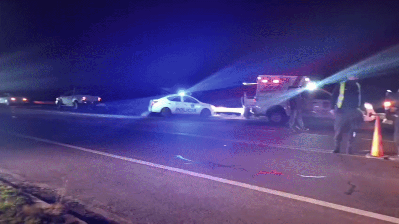 El siniestro vial ocurrió este lunes en el emblem�tico y peligroso sector de la Ruta Nacional 35