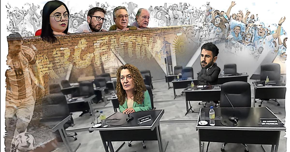 El vernismo pegó el faltazo en la Legislatura el pasado jueves en apoyo a Noelía Sosa