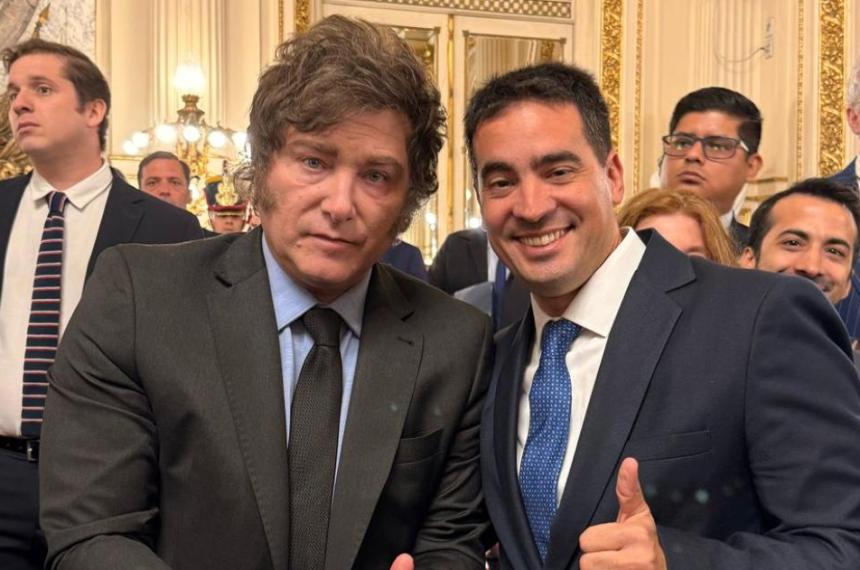 Milei y Ravier juntos este martes en la Fundación Faro