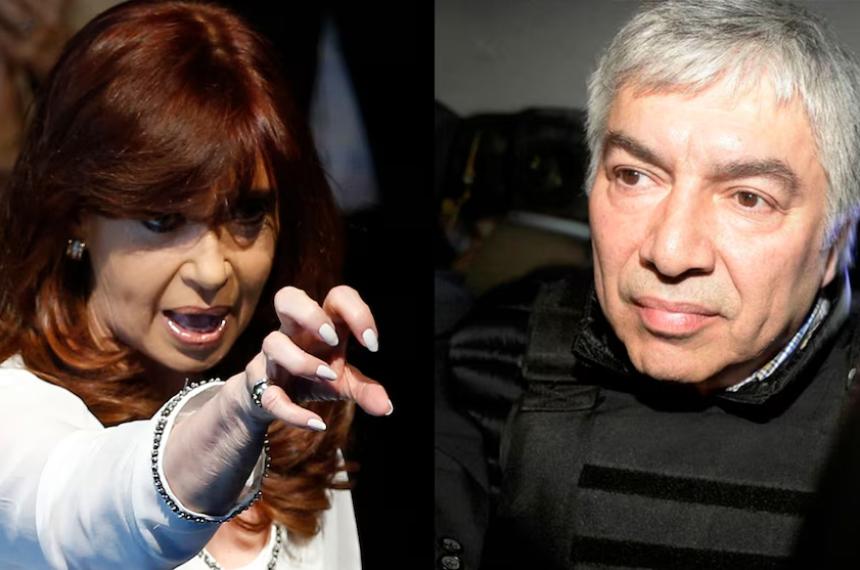 Cristina Fern�ndez de Kirchner y L�zaro B�ez