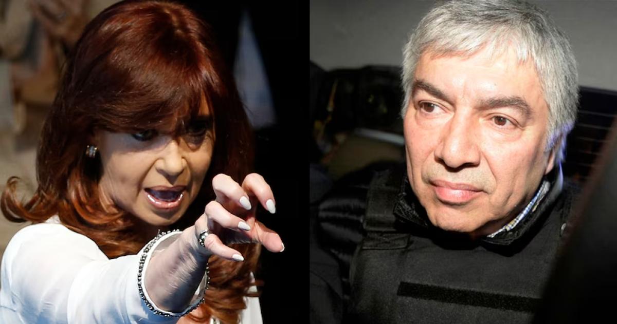 Cristina Fern�ndez de Kirchner y L�zaro B�ez