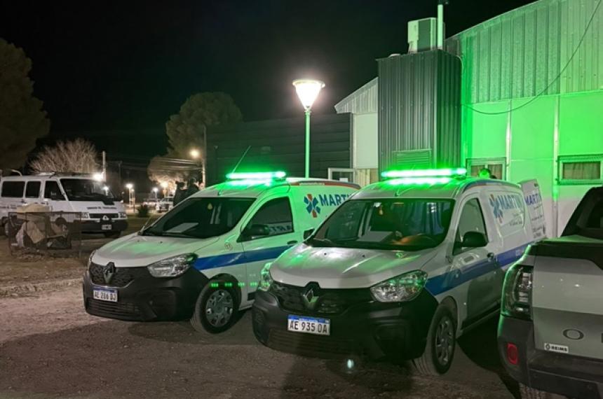 Los cuerpos de las 4 víctimas arribaron esta mañana a 25 de Mayo