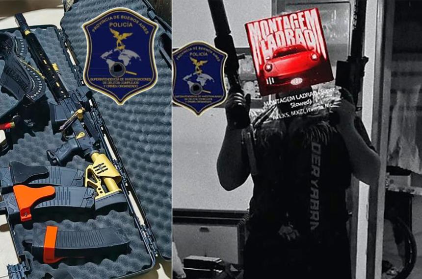 El allanamiento permitió secuestrar 25 armas de fuego miles de municiones y otros elementos luego de que un adolescente publicara im�genes armado en redes sociales lo que activó una investigación preventiva de la Policía bonaerense