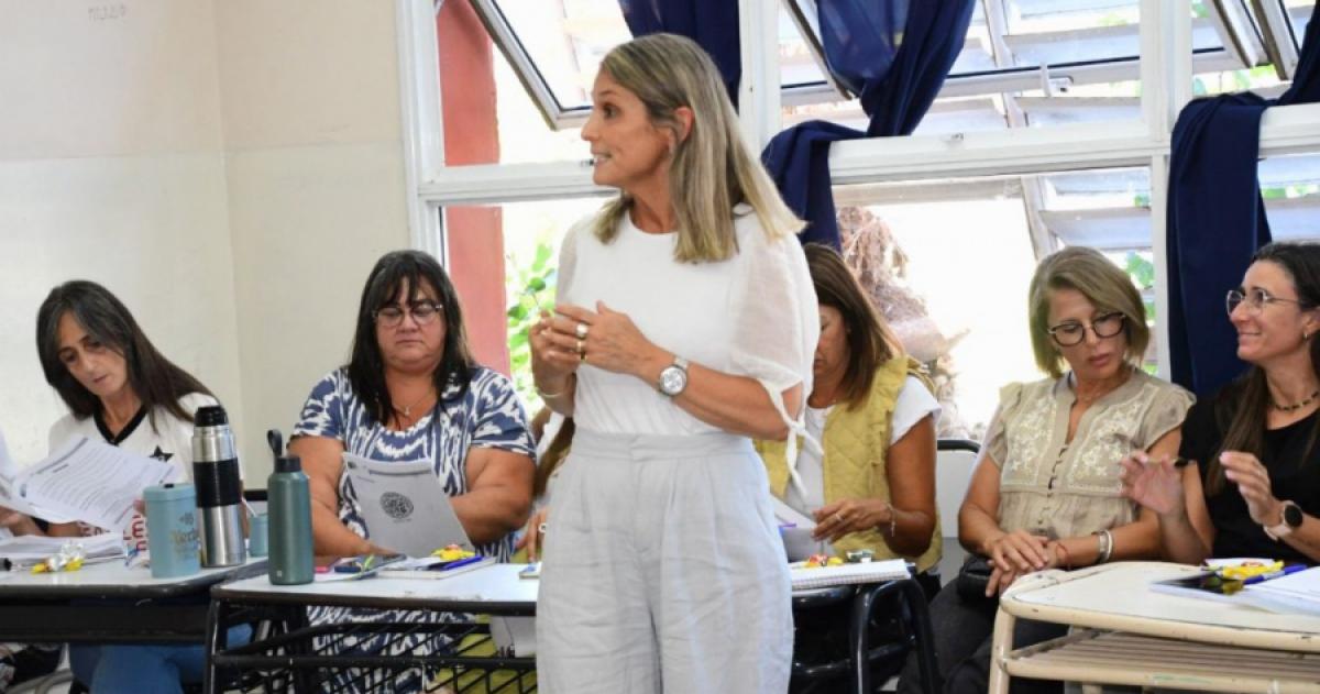 La directora general de Transversalidad de la Educación Inclusiva María Virginia Rubio Mondragón destacó la ampliación de equipos