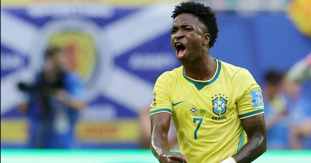 Vinicius lleva 4 goles en el Mundial