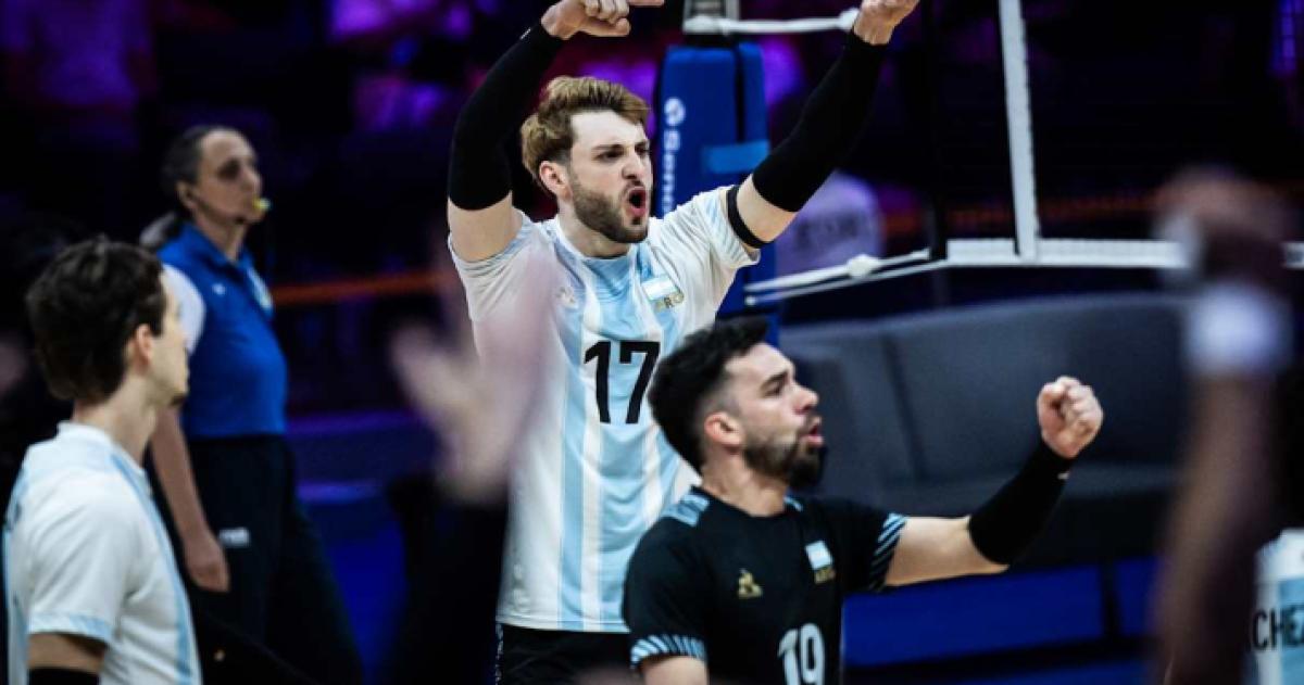 Festejo del seleccionado en un partidazo ante los germanos
