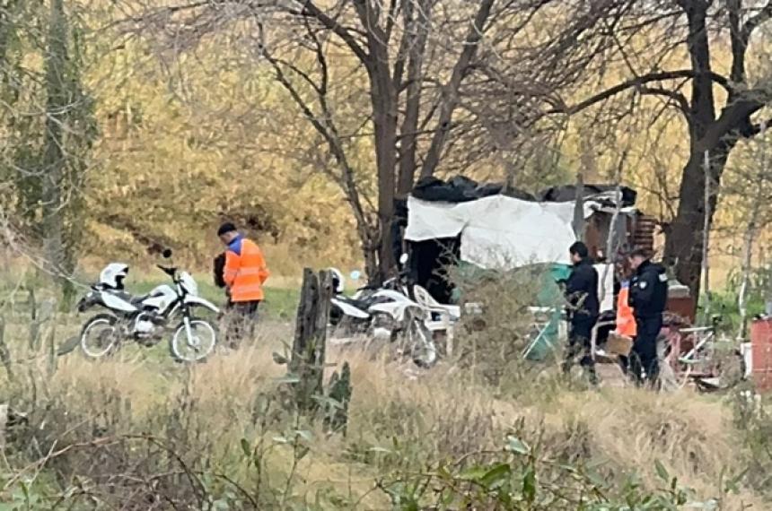 El hecho ocurrió en una precaria vivienda ubicada en calles 19 y 108