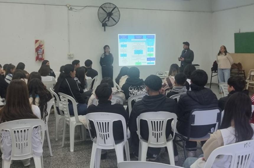 La actividad forma parte del programa Educación  Justicia