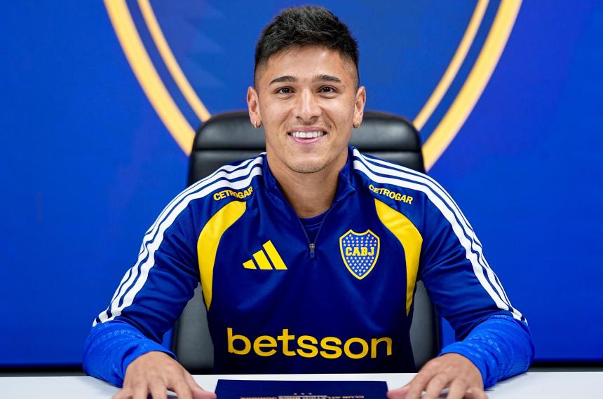 Leandro Lozano ya es jugador de Boca