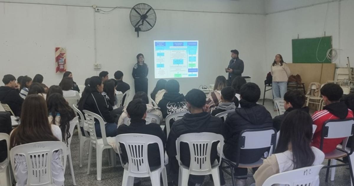 La actividad forma parte del programa Educación  Justicia