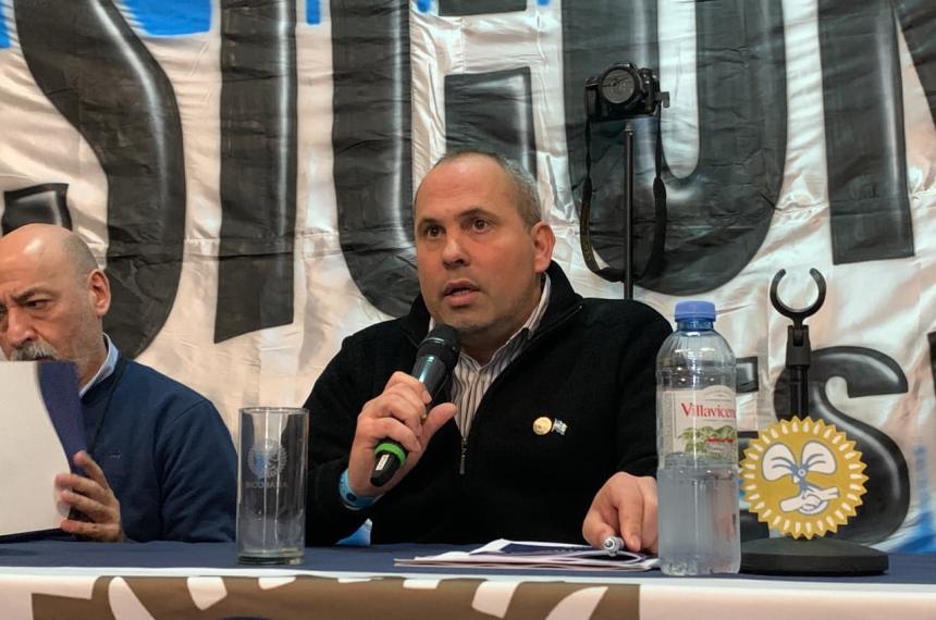 El sindicato SICONARA es conducido por Mariano Vilar