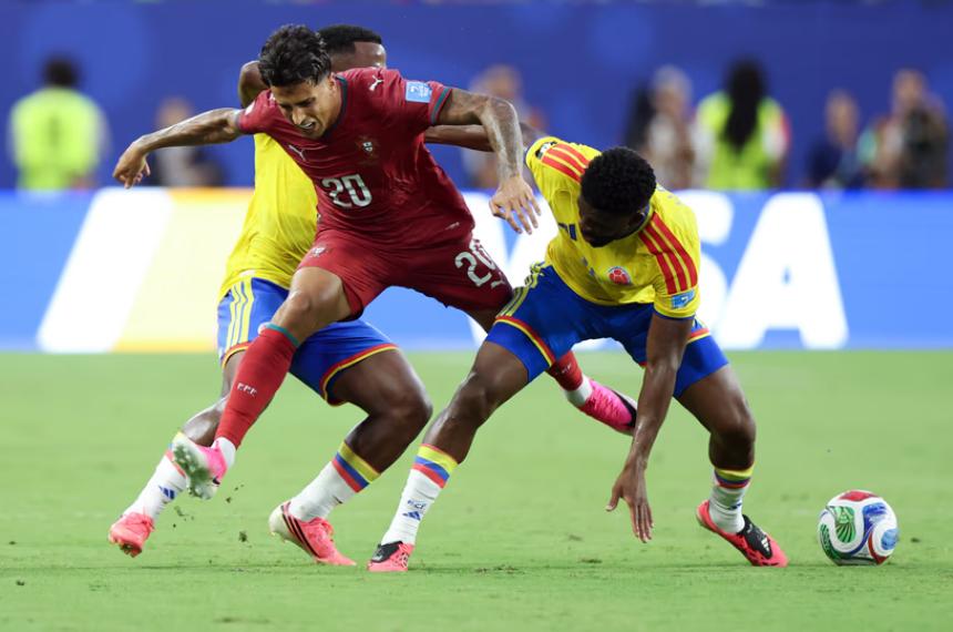 Colombia y Portugal igualaron sin goles en Miami