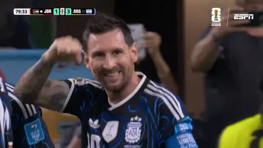 Messi no para- anotó de tiro libre y es el goleador del Mundial