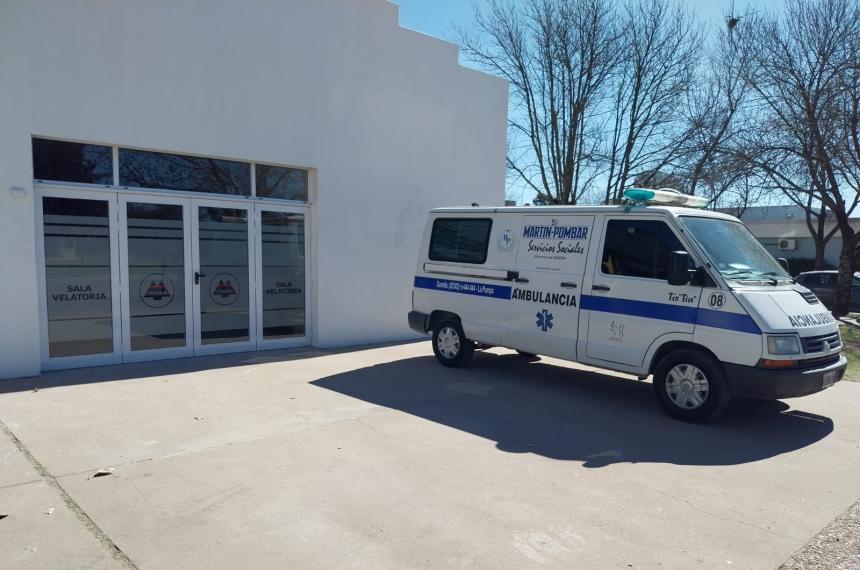Los restos de la víctima fueron trasladados a Alvear