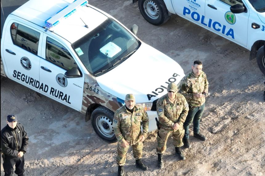 La Policía de La Pampa desplegó diversos operativos rurales