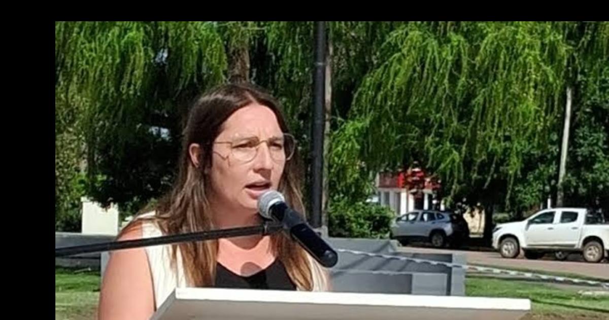La jefa comunal de Intendente Alvear Agustina García