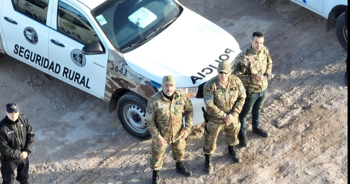 La Policía de La Pampa desplegó diversos operativos rurales