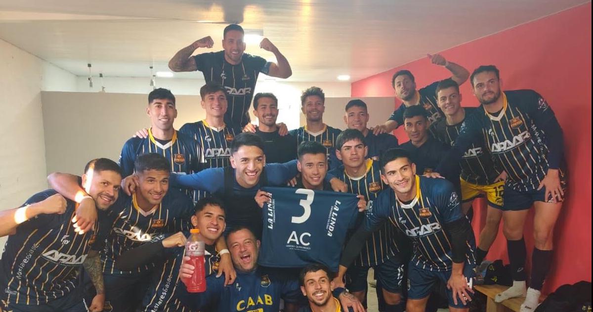El Auriazul consiguió una gran victoria en la Colonia Santa María (Prensa AB)