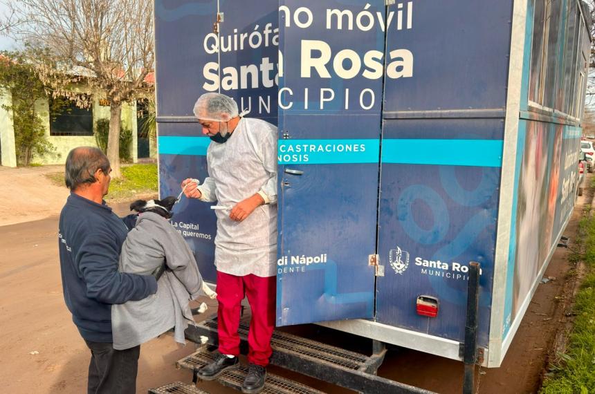 El Quirófano Móvil sigue de recorrida por los barrios de la ciudad