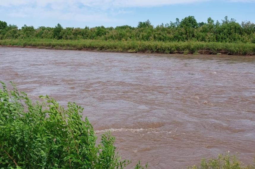 El río Colorado en territorio pampeano
