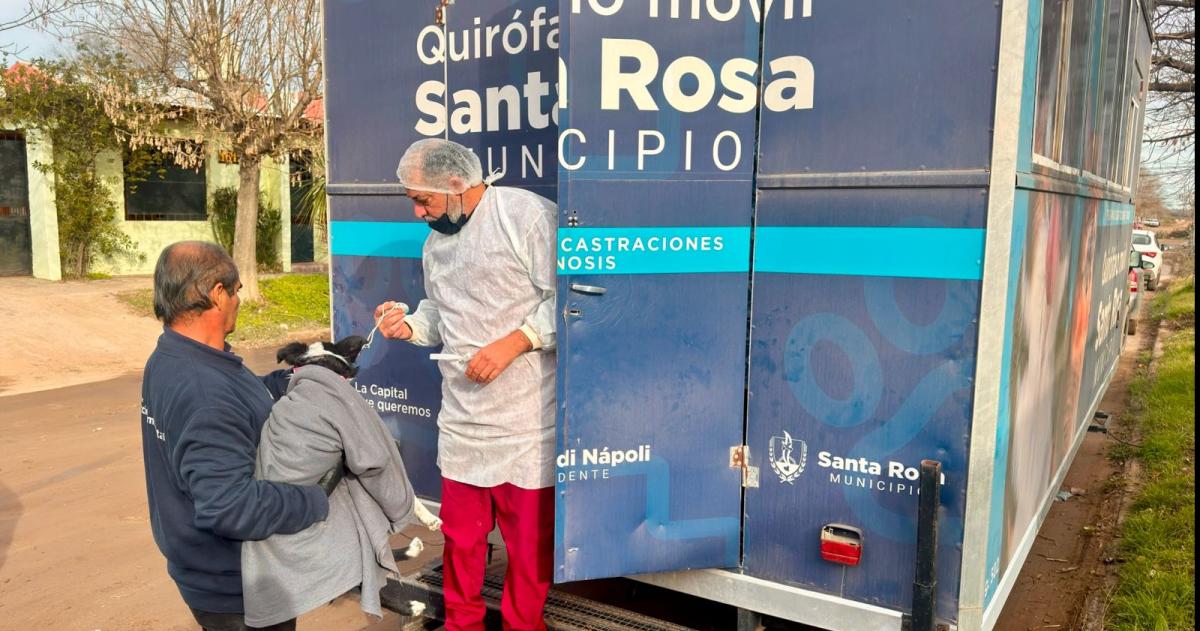 El Quirófano Móvil sigue de recorrida por los barrios de la ciudad