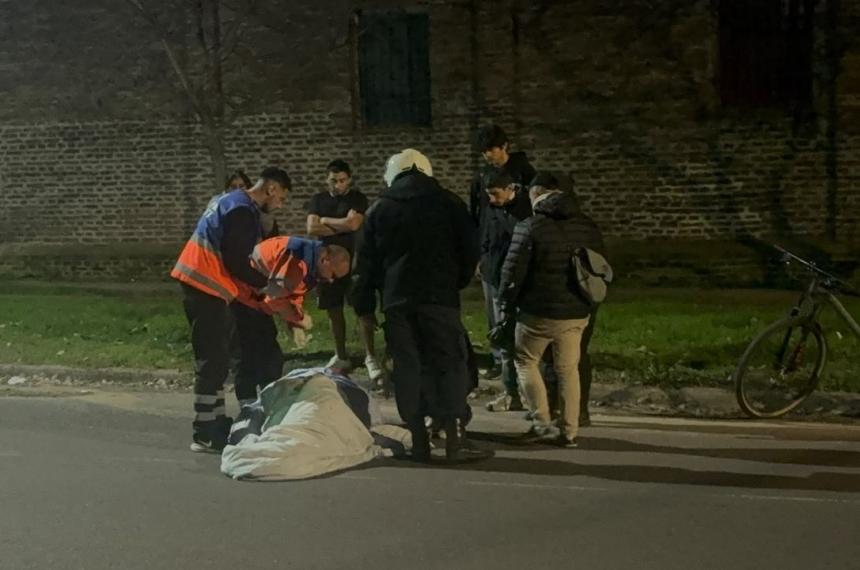 Ocurrió en los primeros minutos de ayer (foto EBDT)
