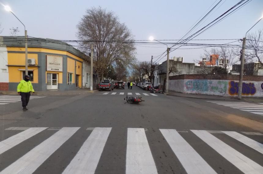 El siniestro vial ocurrió a primera hora de la mañana de este martes