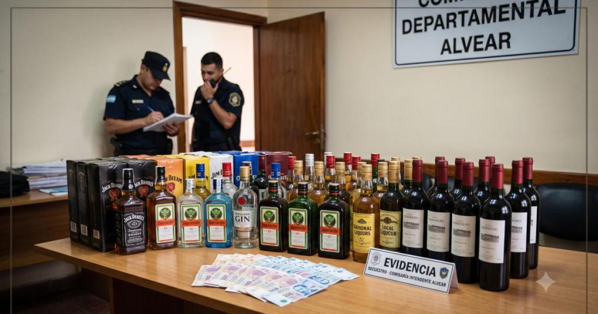 La Policía alvearense esclareció el hecho y recuperó lo sustraído