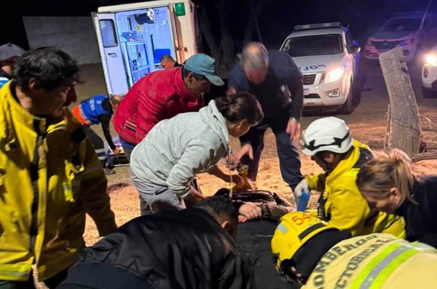 Las tareas de rescate y asistencia médica concluyeron con éxito absoluto luego de cuatro horas
