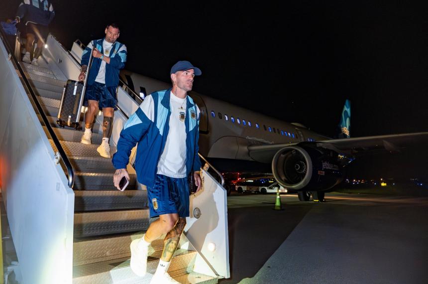 De Paul y Messi siempre juntos con destino a la concentración
