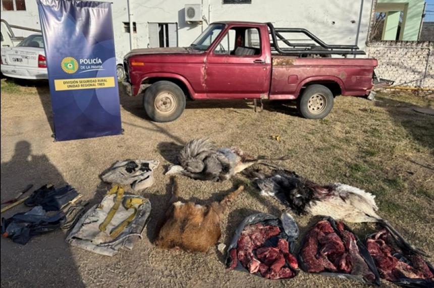 Los operativos fueron coordinados por la División Seguridad Rural de UR III