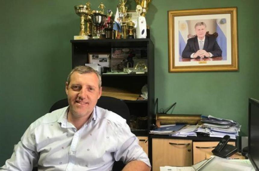 Intendente de Anchorena Gustavo Pata Pérez
