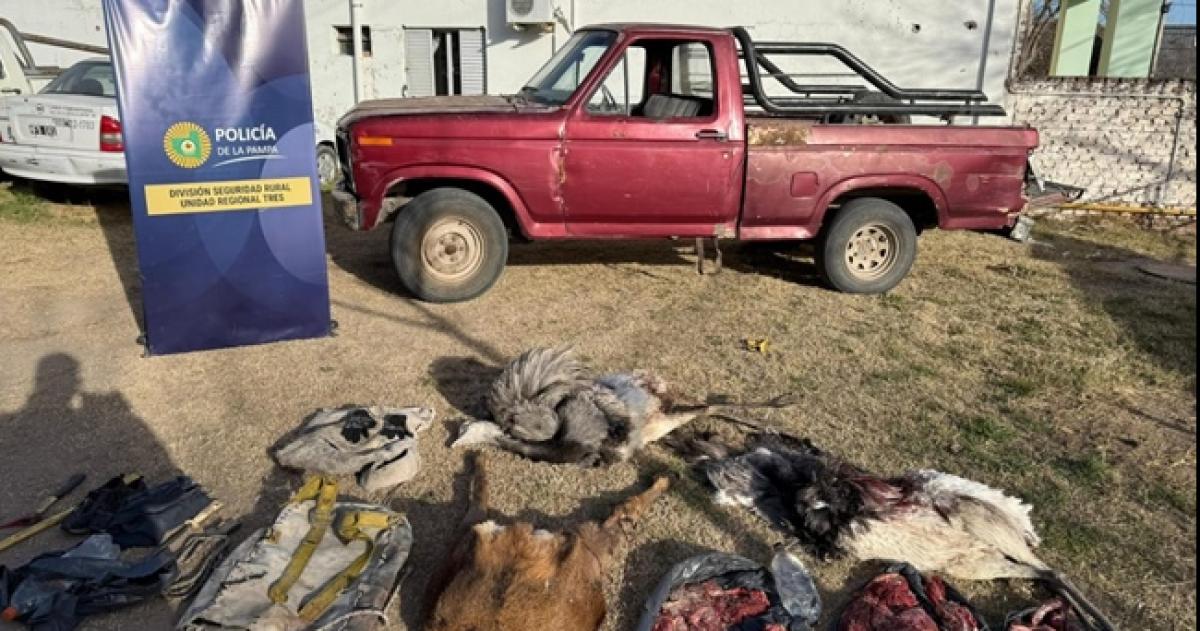 Los operativos fueron coordinados por la División Seguridad Rural de UR III