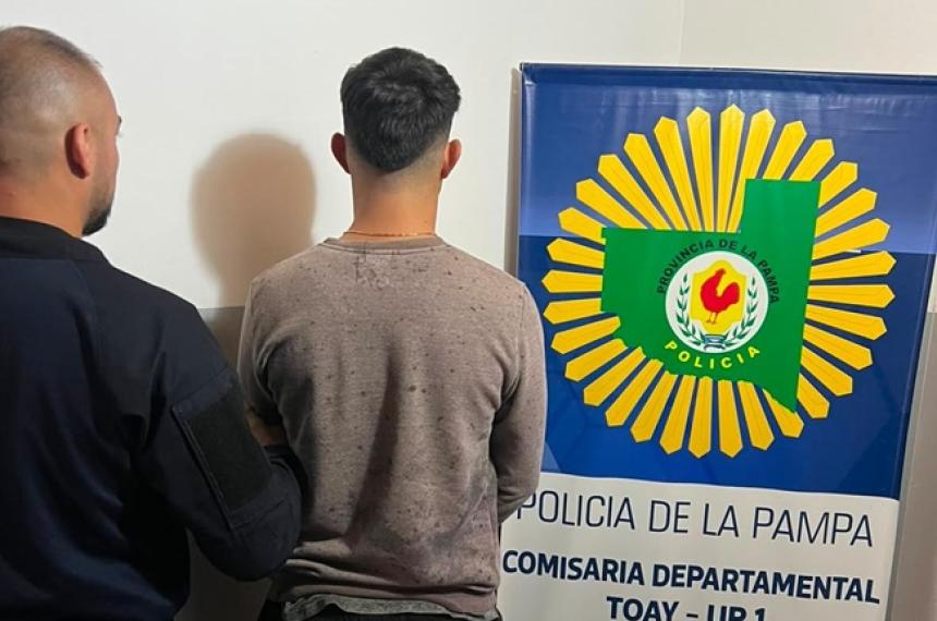 El detenido cuenta con antecedentes contra la propiedad