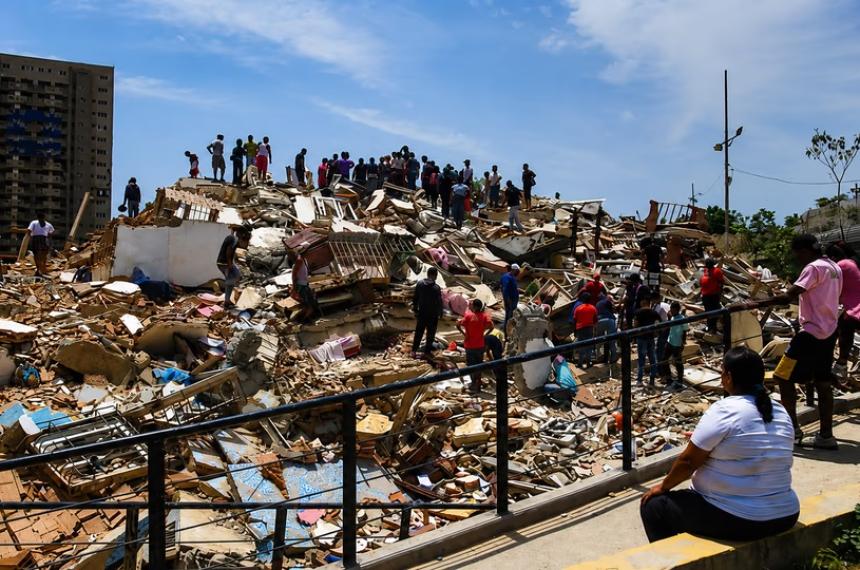 El estado de La Guaira fue el m�s afectado por el terremoto en Venezuela
