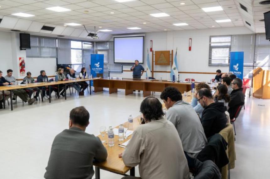 El encuentro fue encabezado por el subsecretario de Asuntos Agrarios Ricardo Baraldi