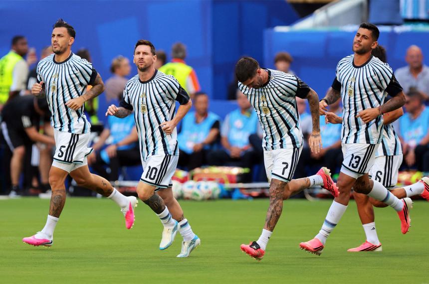 Argentina enfrenta a Cabo Verde en Miami