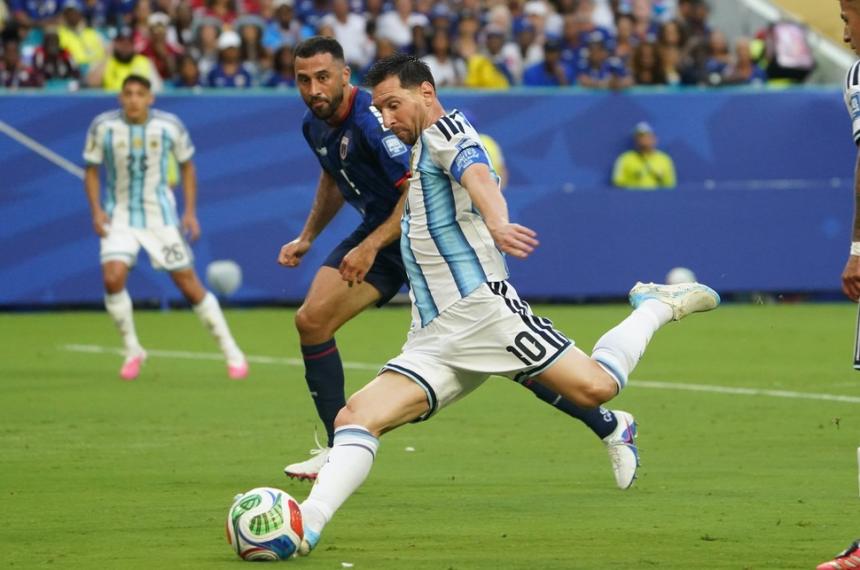Messi volvió a marcar