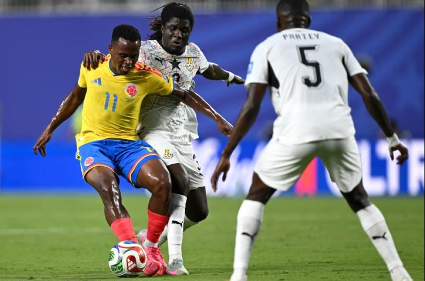Con un gol de Arias el equipo de Lorenzo pasó a Ghana y se ilusiona cada vez m�s