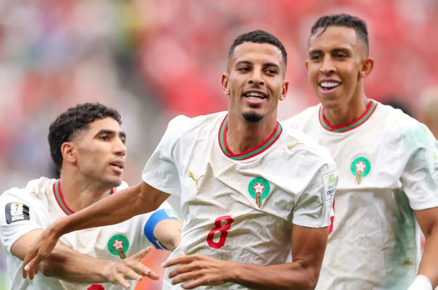 Ounahi fue la gran figura de Marruecos con dos goles