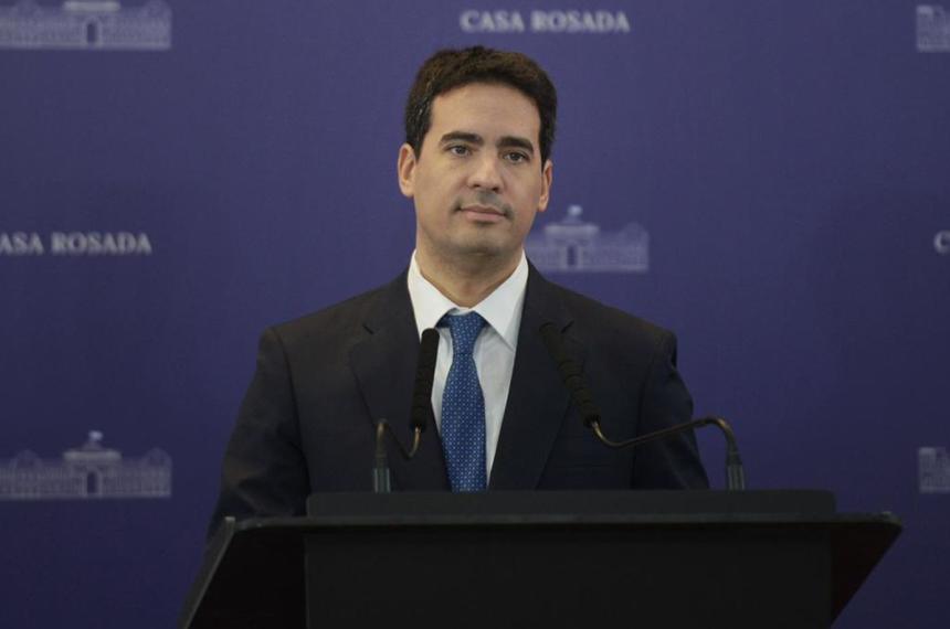 El vocero presidencial Adri�n Ravier