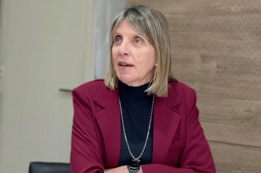 la sLbsecretaria de Planificación y Evaluación de Políticas Sociales María Laura Ramborger