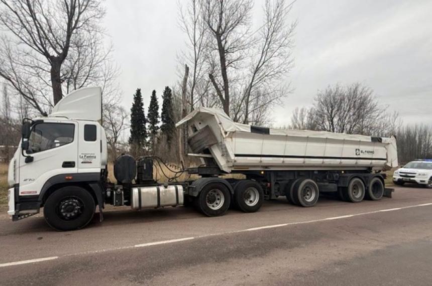 El camionero tenía el carnet de conducir vencido