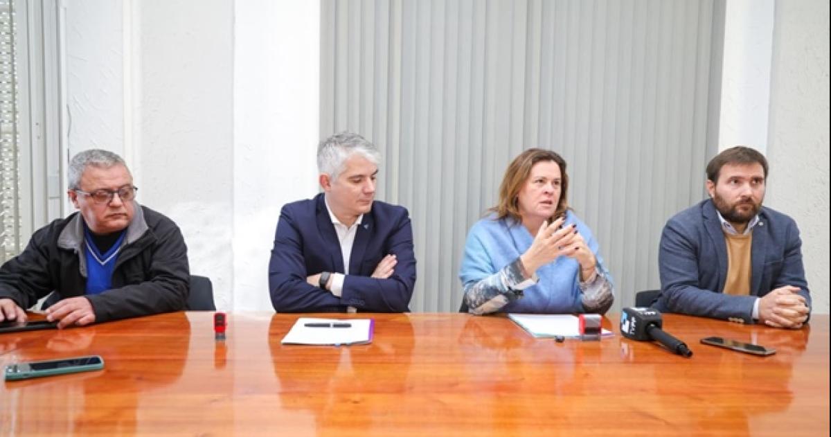 Autoridades provinciales municipales y de CORPICO participaron de la firma